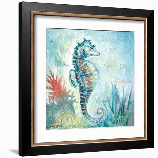 Marine Life Motif I-Gregory Gorham-Framed Art Print