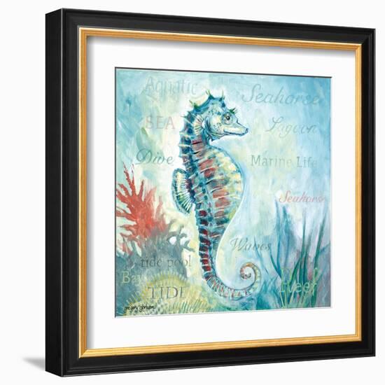 Marine Life Motif I-Gregory Gorham-Framed Art Print