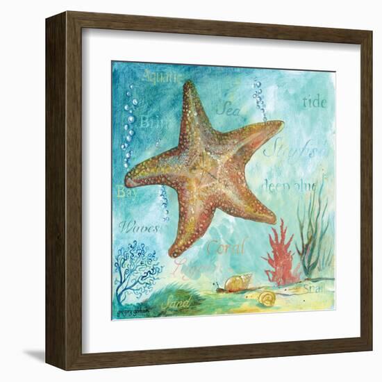 Marine Life Motif II-Gregory Gorham-Framed Art Print