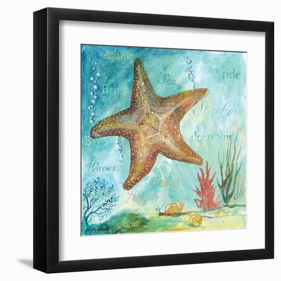 Marine Life Motif II-Gregory Gorham-Framed Art Print