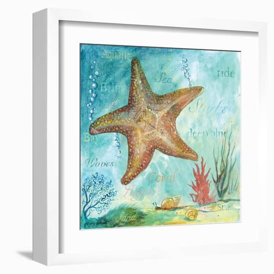 Marine Life Motif II-Gregory Gorham-Framed Art Print