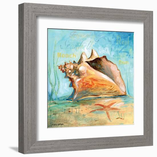 Marine Life Motif III-Gregory Gorham-Framed Art Print