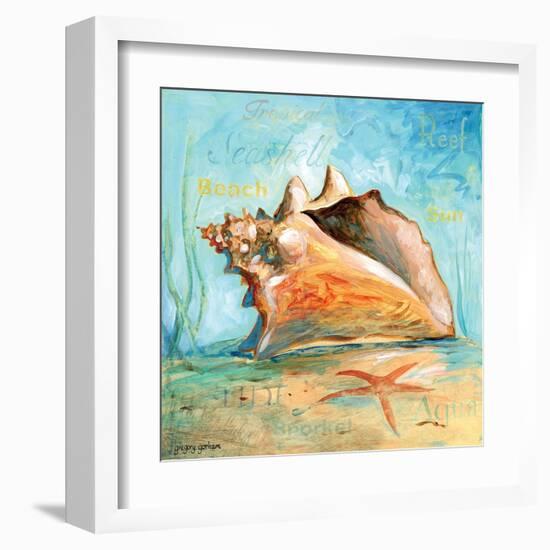 Marine Life Motif III-Gregory Gorham-Framed Art Print