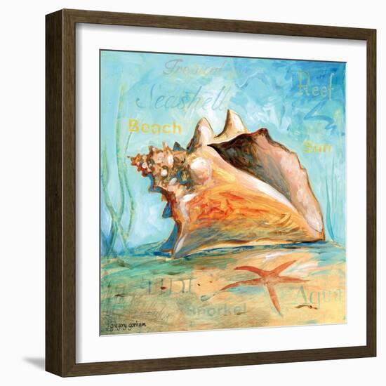 Marine Life Motif III-Gregory Gorham-Framed Art Print