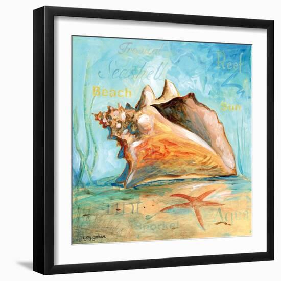 Marine Life Motif III-Gregory Gorham-Framed Art Print