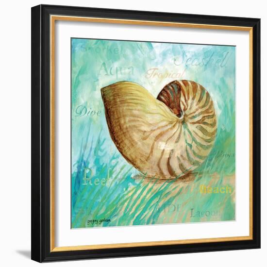 Marine Life Motif IV-Gregory Gorham-Framed Art Print