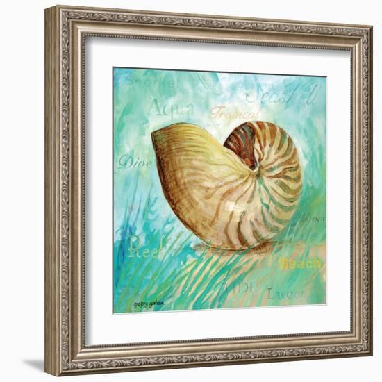 Marine Life Motif IV-Gregory Gorham-Framed Art Print