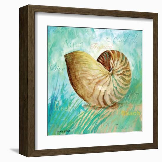 Marine Life Motif IV-Gregory Gorham-Framed Art Print