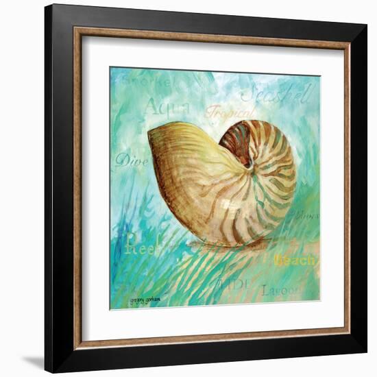 Marine Life Motif IV-Gregory Gorham-Framed Art Print