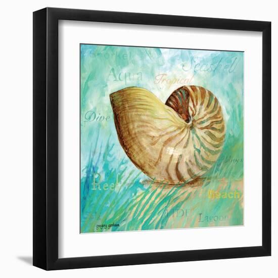 Marine Life Motif IV-Gregory Gorham-Framed Art Print