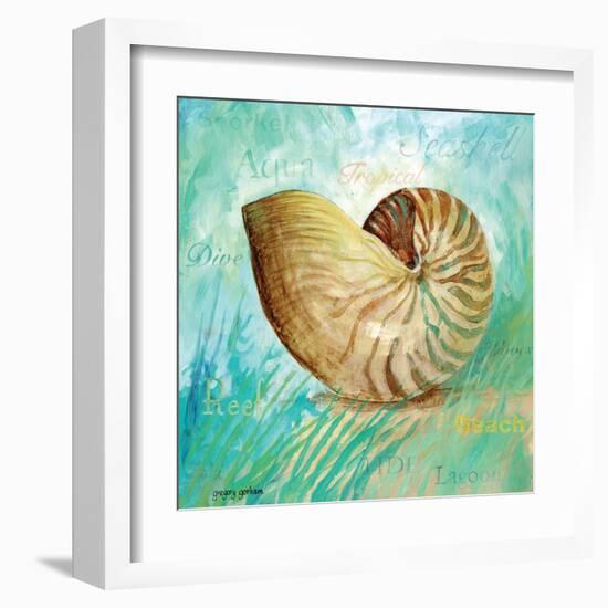 Marine Life Motif IV-Gregory Gorham-Framed Art Print