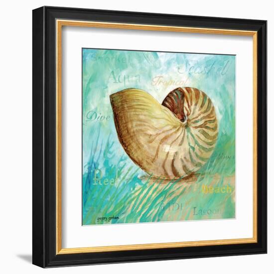 Marine Life Motif IV-Gregory Gorham-Framed Art Print