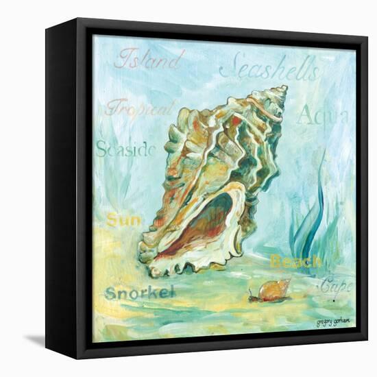 Marine Life Motif VI-Gregory Gorham-Framed Stretched Canvas