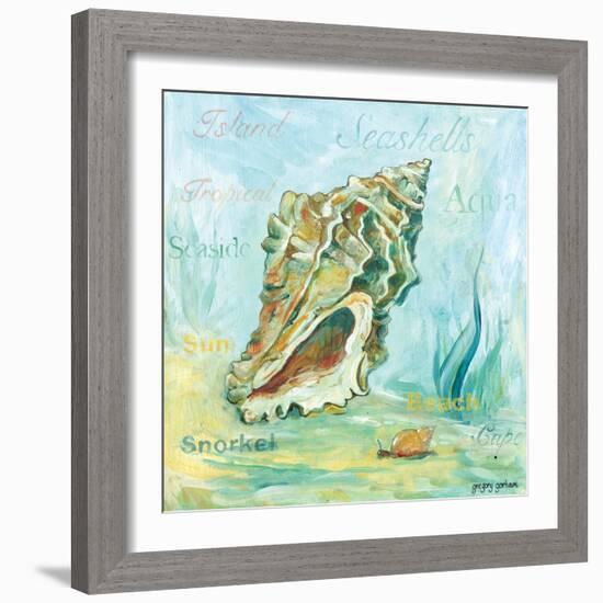 Marine Life Motif VI-Gregory Gorham-Framed Art Print