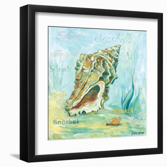 Marine Life Motif VI-Gregory Gorham-Framed Art Print