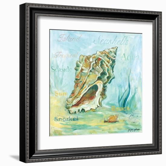 Marine Life Motif VI-Gregory Gorham-Framed Art Print