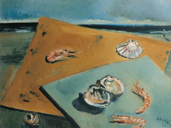 Marine Still Life With Scampi Giclee Print Filippo De Pisis
