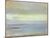 Marine Sunset, C.1869 (Pastel on Paper)-Edgar Degas-Mounted Giclee Print