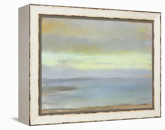 Marine Sunset, C.1869-Edgar Degas-Framed Premier Image Canvas