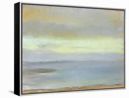 Marine Sunset, C.1869-Edgar Degas-Framed Premier Image Canvas