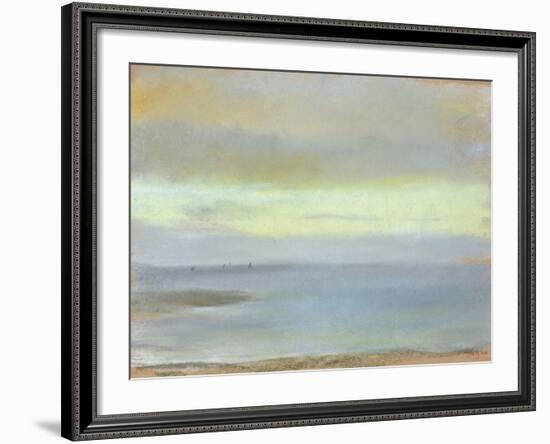 Marine Sunset, C.1869-Edgar Degas-Framed Giclee Print