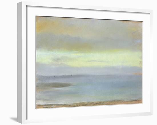 Marine Sunset, C.1869-Edgar Degas-Framed Giclee Print