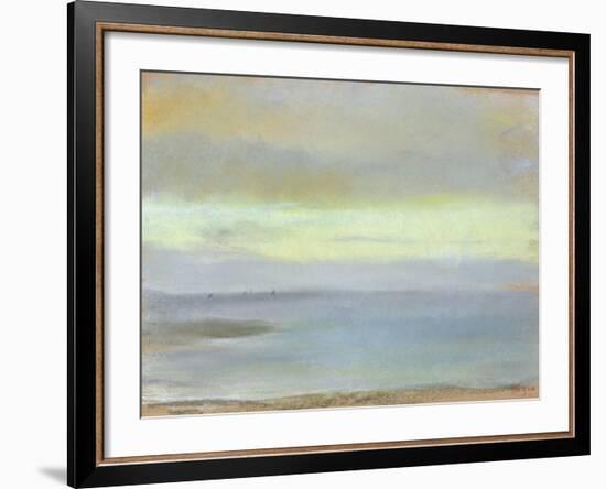 Marine Sunset, C.1869-Edgar Degas-Framed Giclee Print