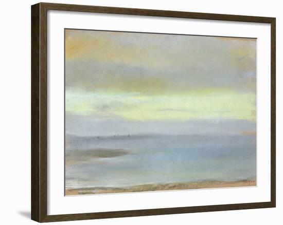 Marine Sunset, C.1869-Edgar Degas-Framed Giclee Print