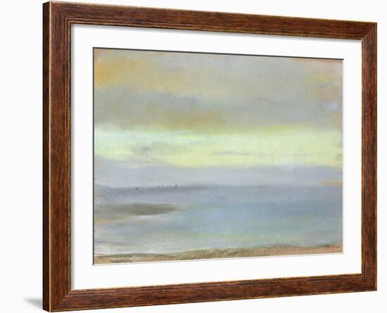 Marine Sunset, C.1869-Edgar Degas-Framed Giclee Print