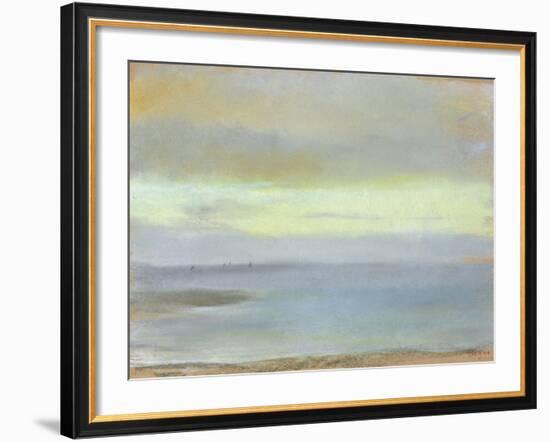 Marine Sunset, C.1869-Edgar Degas-Framed Giclee Print