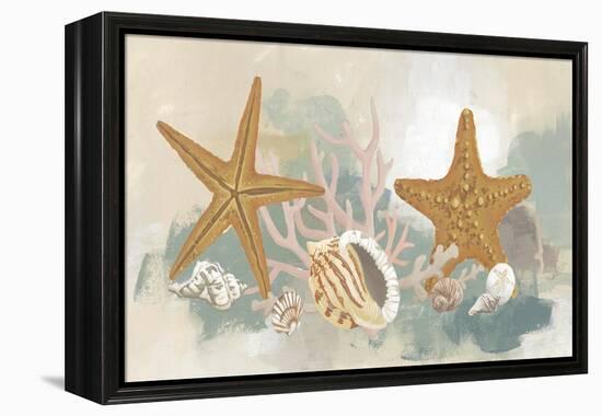 Marine Tableau II-June Vess-Framed Stretched Canvas