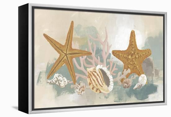 Marine Tableau II-June Vess-Framed Stretched Canvas