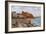 Marine Terrace and Castle, Criccieth-Alfred Robert Quinton-Framed Giclee Print