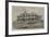 Marine Villa for the King of the Belgians at Ostend-null-Framed Giclee Print