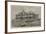 Marine Villa for the King of the Belgians at Ostend-null-Framed Giclee Print