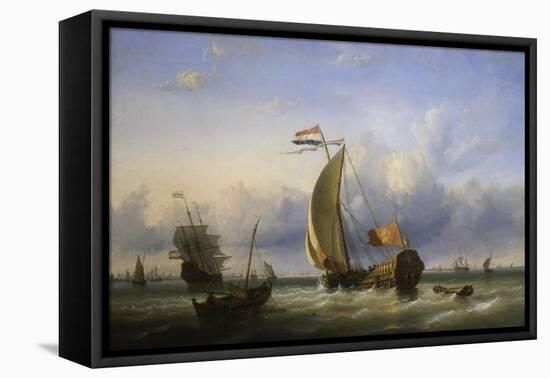 Marine-Abraham Storck-Framed Premier Image Canvas