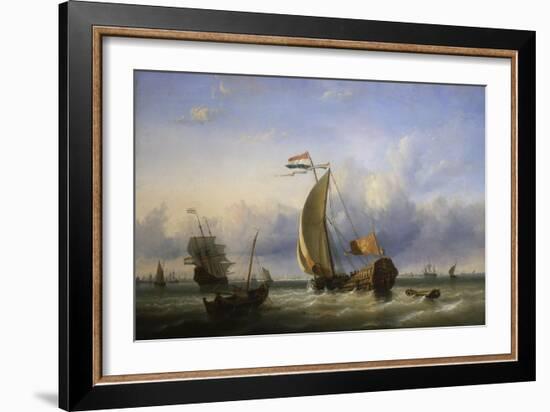 Marine-Abraham Storck-Framed Giclee Print