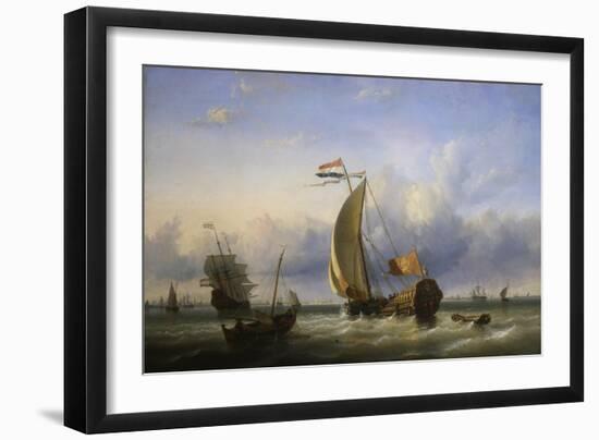 Marine-Abraham Storck-Framed Giclee Print