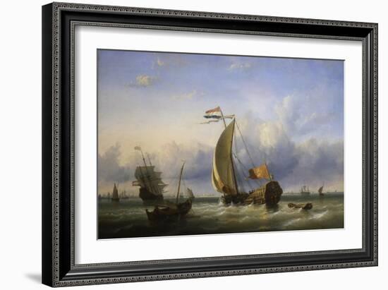 Marine-Abraham Storck-Framed Giclee Print