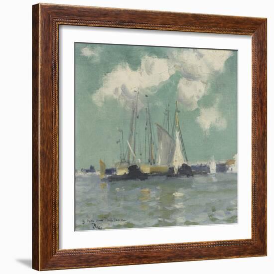 Marine-Frank Myers Boggs-Framed Giclee Print