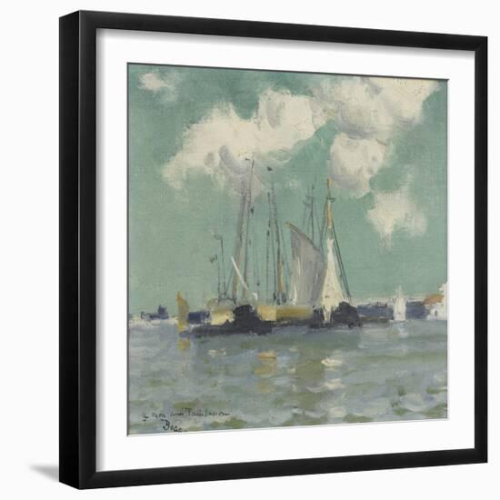 Marine-Frank Myers Boggs-Framed Giclee Print