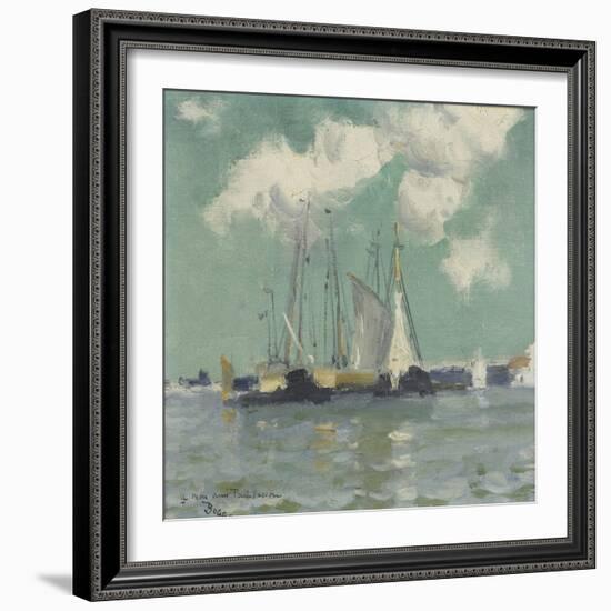 Marine-Frank Myers Boggs-Framed Giclee Print