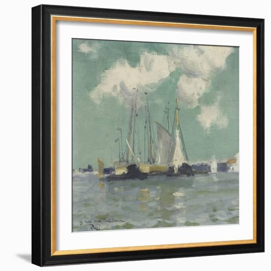 Marine-Frank Myers Boggs-Framed Giclee Print