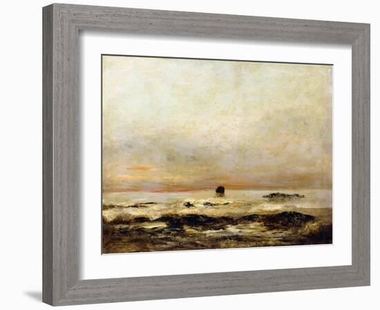 Marine-Gustave Courbet-Framed Giclee Print