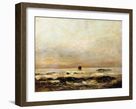 Marine-Gustave Courbet-Framed Giclee Print