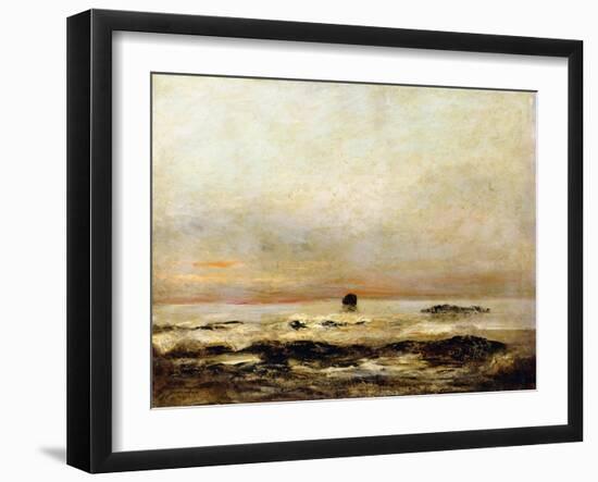 Marine-Gustave Courbet-Framed Giclee Print