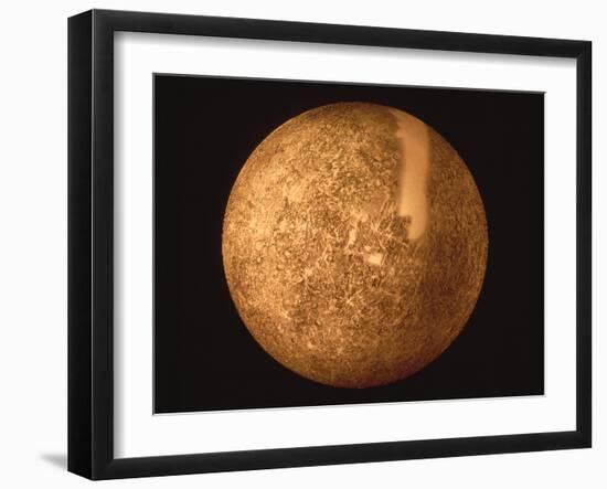 Mariner 10 Mosaic of Mercury-us Geological Survey-Framed Photographic Print