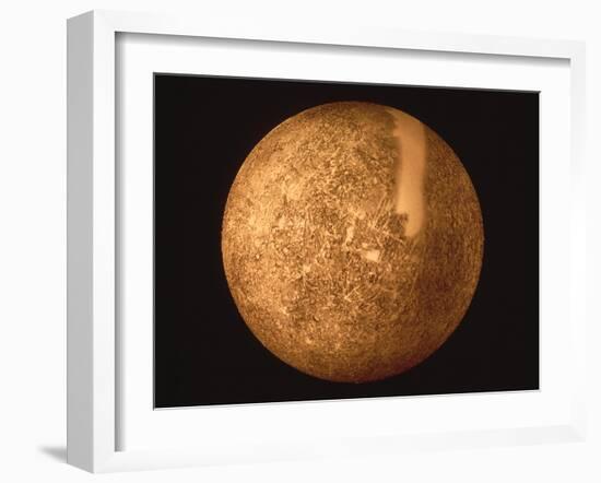 Mariner 10 Mosaic of Mercury-us Geological Survey-Framed Photographic Print