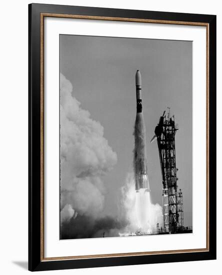 Mariner 4 Mission to Mars-null-Framed Photographic Print