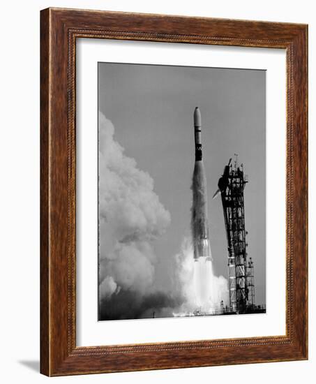 Mariner 4 Mission to Mars-null-Framed Photographic Print